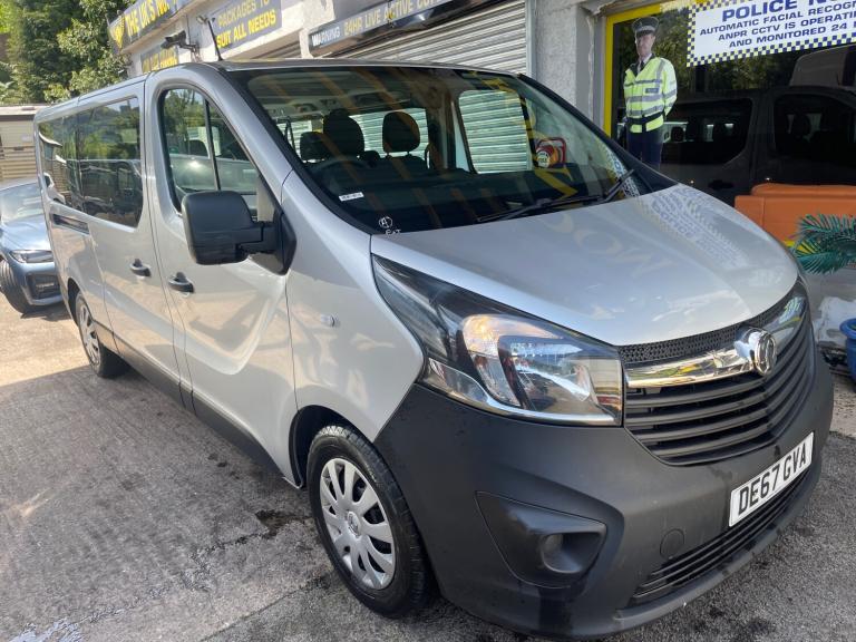 2017 Vauxhall Vivaro 2900 1.6CDTI BiTurbo 125PS LWB 9 SEATER MINIBUS  Minibus Diesel Manual