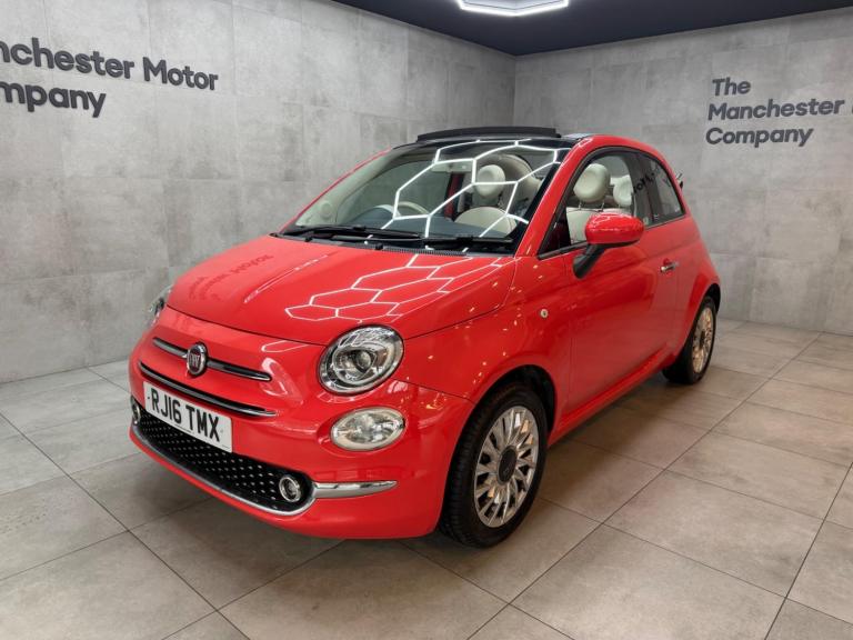 2016 Fiat 500C 0.9 TwinAir Lounge Euro 6 (s/s) 2dr CONVERTIBLE Petrol Manual