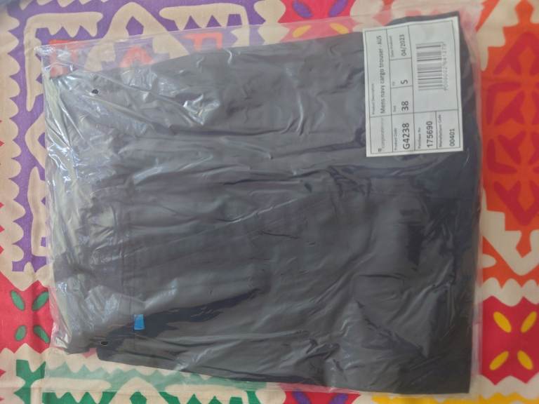 Brand New Navy Cargo Trousers