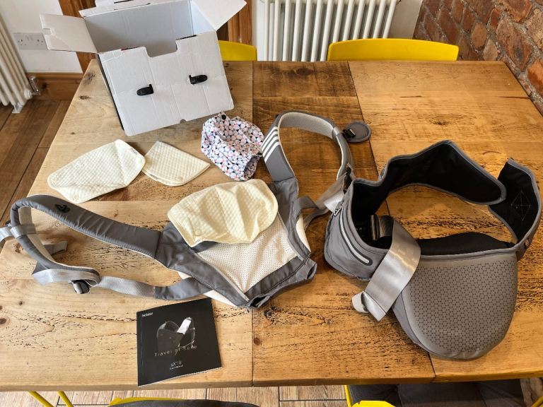 Bebear Baby Hip Seat Carrier – Grey, Good Condition