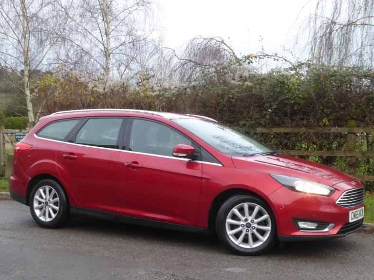 2015 Ford Focus 1.5 TDCi 120 Titanium 5dr EURO 6 ULEZ £20 Road TAX ESTATE Diesel Manual