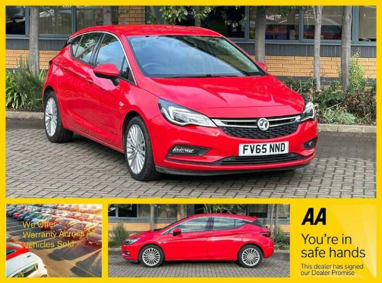 2015 Vauxhall Astra 1.4i Turbo Elite Nav Euro 6 5dr HATCHBACK Petrol Manual