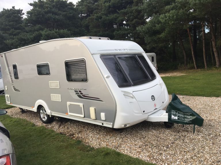 Swift Conqueror 540 2008 caravan ( location dorset )