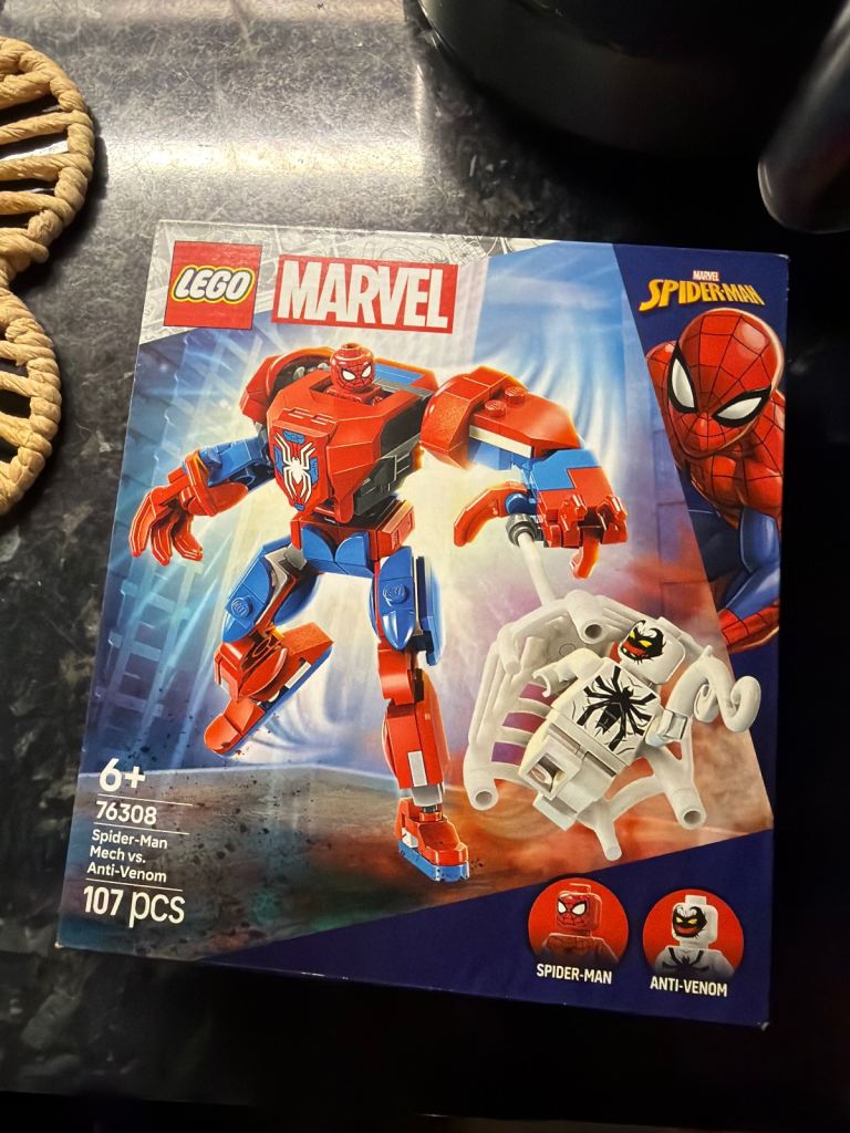 Spider-Man Mech Vs Anti-venom