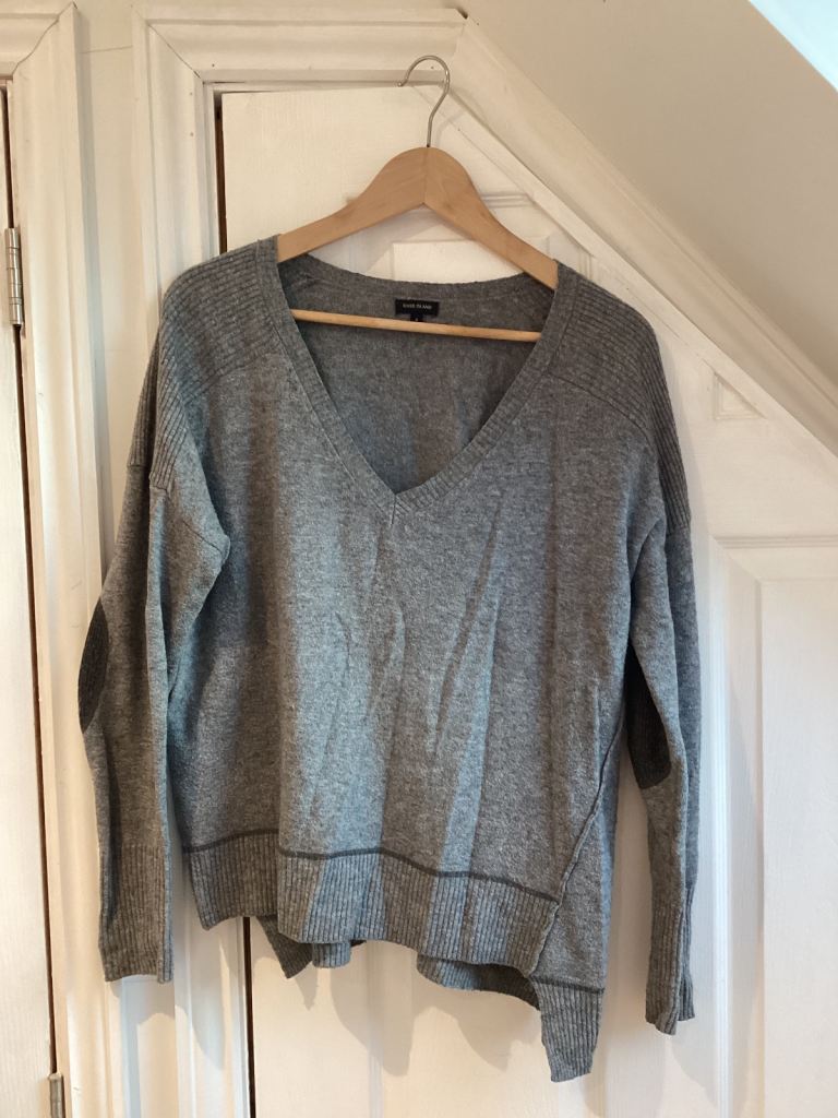 Grey slouchy jumper 