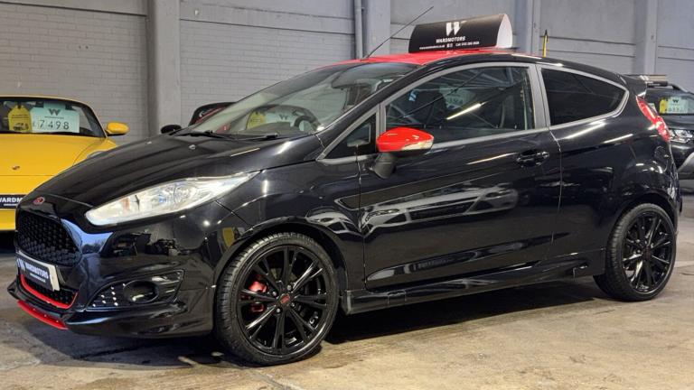 FORD FIESTA 1.0 T EcoBoost Zetec S Black Edition Black 3dr STUNNING+LOWTAX+11
