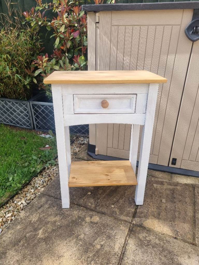 Corona tall console table