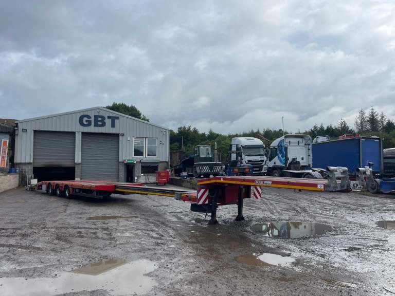 Faymonville max extender Low loader trailer 