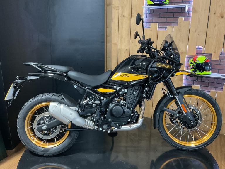 Royal Enfield HIMALAYAN 450 452 2025 75 Plate! 414 Miles! Tubeless Tyre Model!
