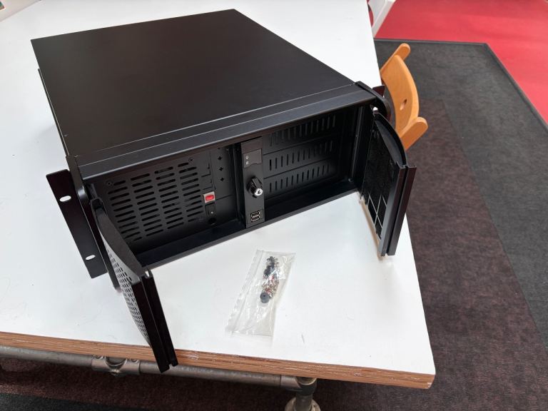 Black 4U 19” Desktop PC Case/Server Chassis