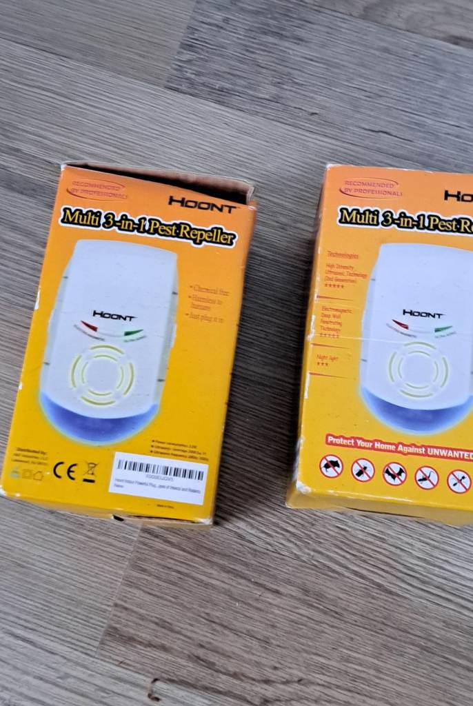 2 x Multi 3 in 1 Pest Repeller