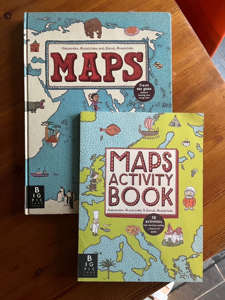 MAPS & Maps Activity book