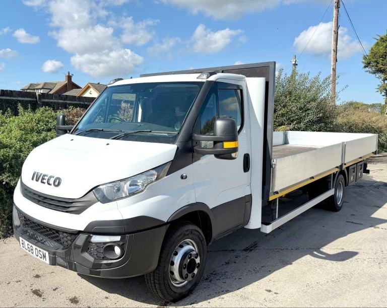 2019 IVECO DAILY 72-180 DROPSIDE SCAFFOLDING EURO 6 U-LEZ COMP 3 SEAT 7.2 TON