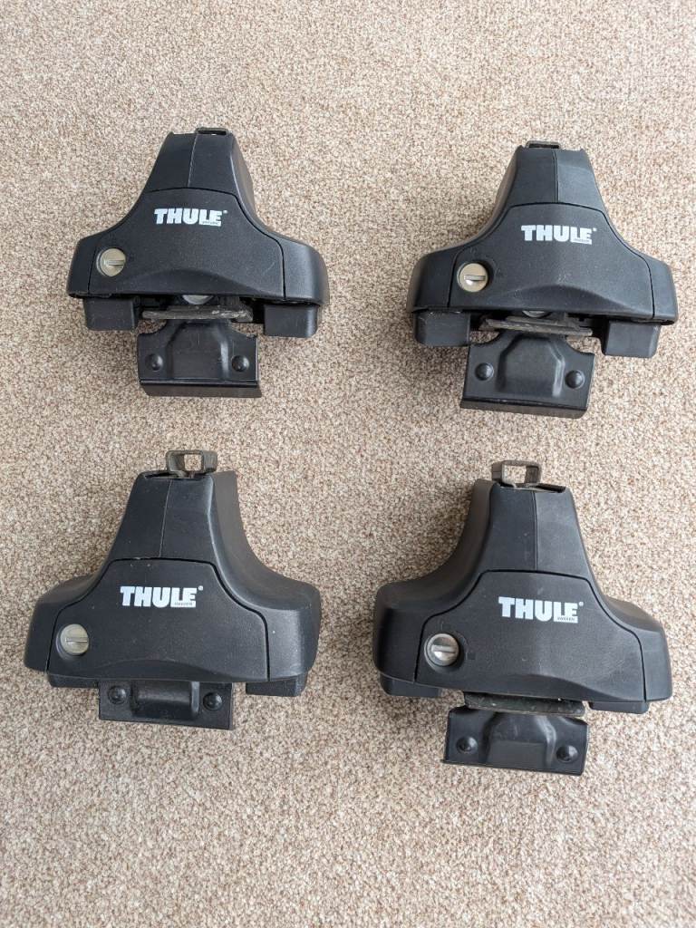 Thule Rapid System 754 Foot Pack Complete with free 1399 Fitting Kit for Nissan Note (2005 to 2011)