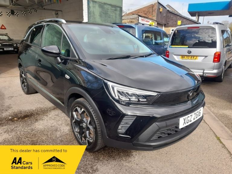 Vauxhall CROSSLAND 1.5TD ULTIMATE, AUTO, 1 OWNER, BLACK, 120BHP, FULL HISTORY