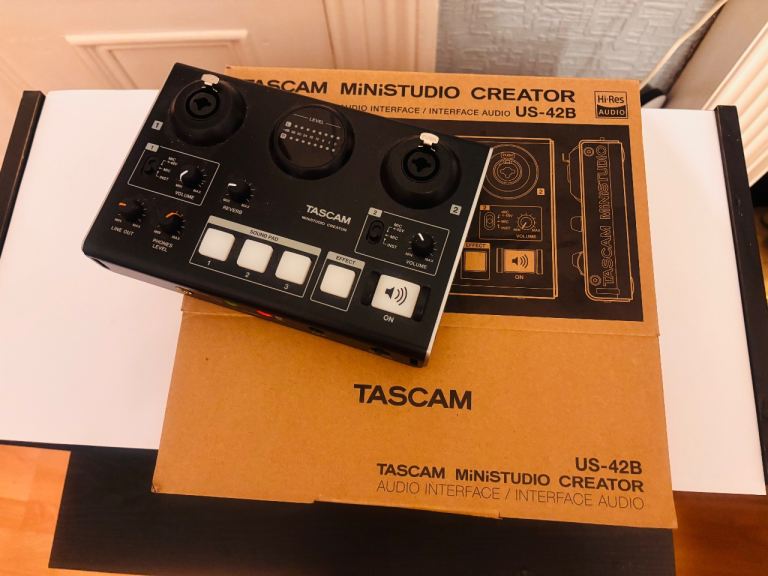 Tascam US-42B MiniStudio Creator Audio Interface – Very Good Condition
