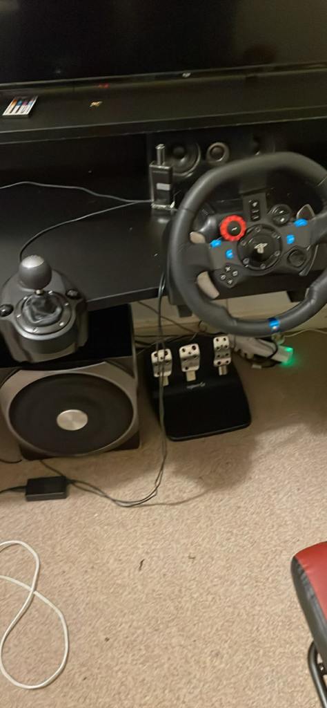 g29 steering wheel full set