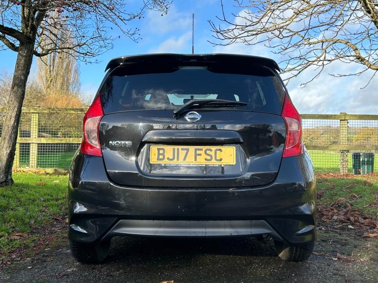 2017 Nissan Note 1.2 Black Edition Hatchback 5dr Petrol Manual Euro 6 (s/s) (80