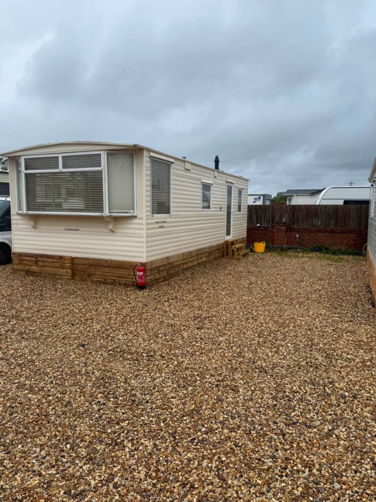 Static caravan for rent 