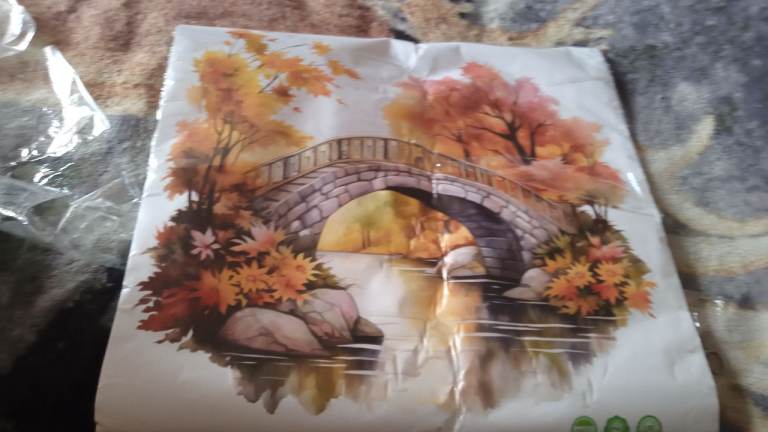 Autumn Bridge Wall Decor Sticker – New
