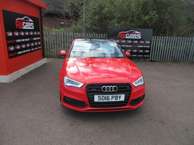2016 Audi A3 2.0 TDI 150 Quattro S Line 3dr [Nav] HATCHBACK Diesel Manual