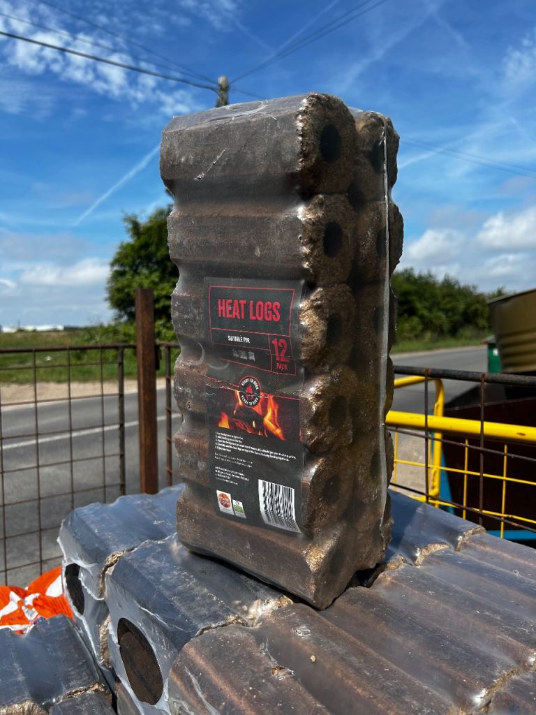New 12 packs of Heat Logs