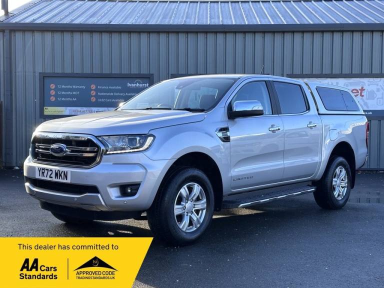 2022 Ford Ranger 2.0 EcoBlue Limited Pickup Double Cab 4dr Diesel Auto 4WD Euro 6 (s/s) (170 PICK...