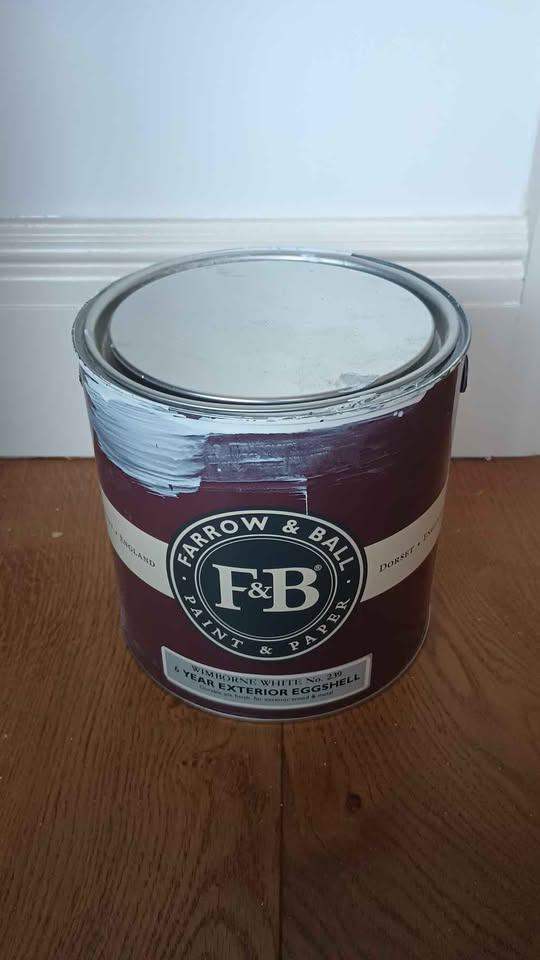  Farrow & Ball Wimborne White Exterior Eggshell, 2.5L