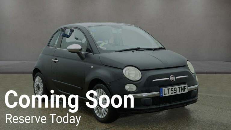 2009 Fiat 500 1.2 Lounge Euro 5 (s/s) 3dr HATCHBACK Petrol Manual
