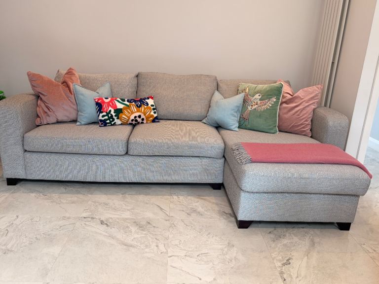 L Shape (DFS) Sofa with Large Footstool £400 ONO!!