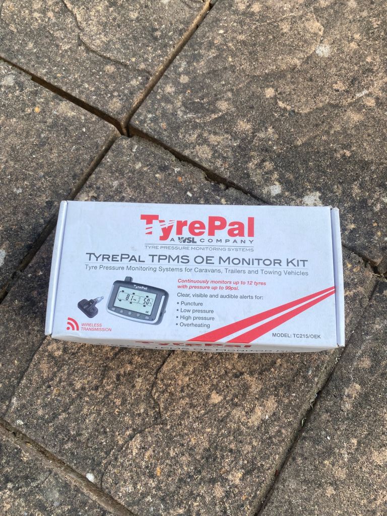 TyrePal TPMS OR Monitor Kit display