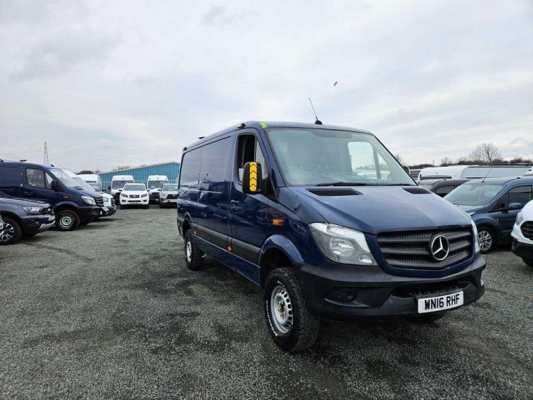 2016 ON 16 PLATE MERCEDES BENZ SPRINTER 316 CDI 4X4 MWB VAN NO VAT 