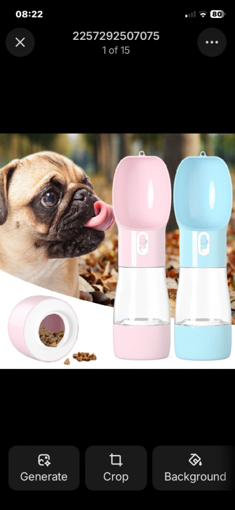 Travelling Out Portable Dog Water Dispenser