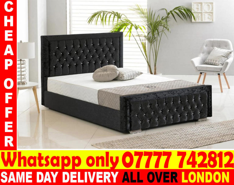 SINGLE, KING OR SUPER KING SIZE BED AND MATTRESS (xecrvt