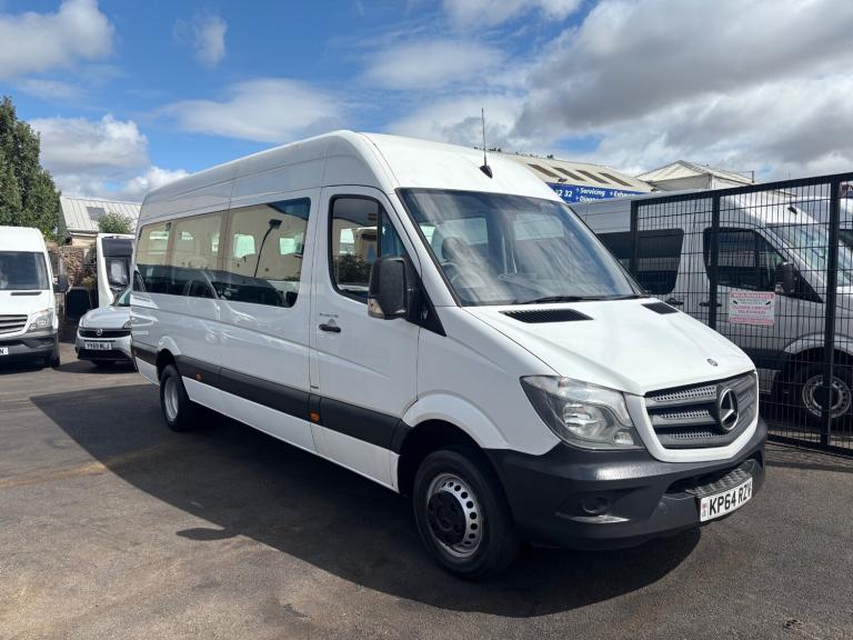 2014 Mercedes-Benz Sprinter 2.1 513 BlueTEC Minibus 5dr Diesel Manual RWD L4 H3 (129 bhp Minibus ...