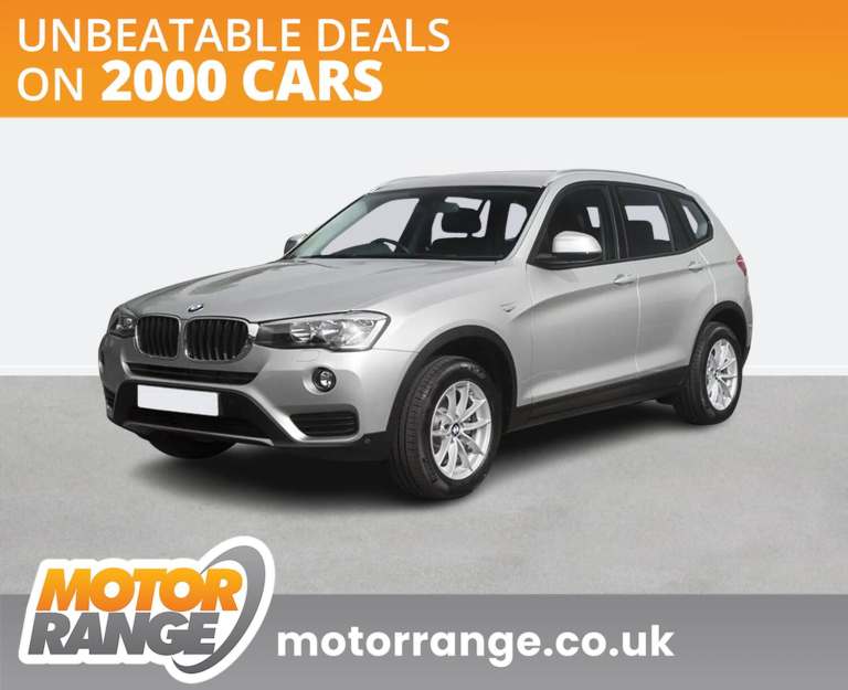 2017 BMW X3 xDrive20d M Sport 5dr Step Auto 4x4 DIESEL Automatic