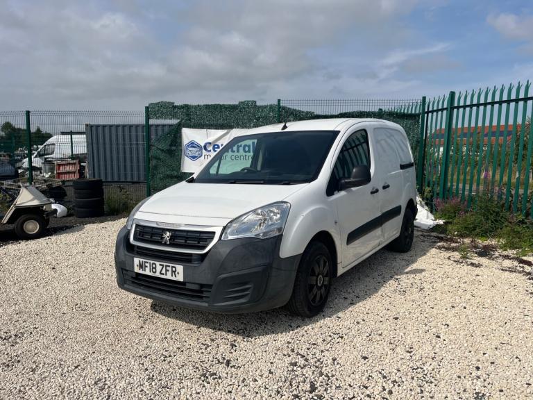2018 Peugeot Partner 850 1.6 BlueHDi 100 Professional Van [non SS] PANEL VAN Diesel Manual
