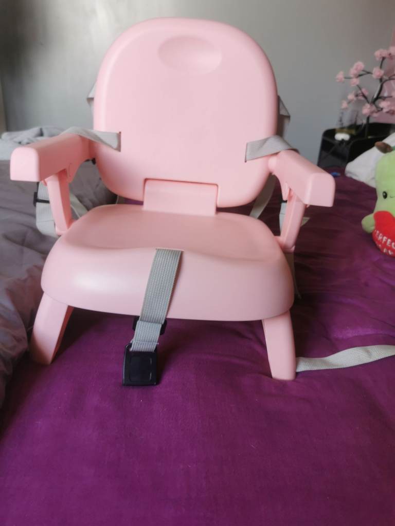 Pink Baby Booster Seat – Good Condition