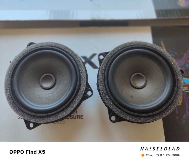 Genuine BMW F-Series OEM Mid-Range Door Speakers - Pair 
