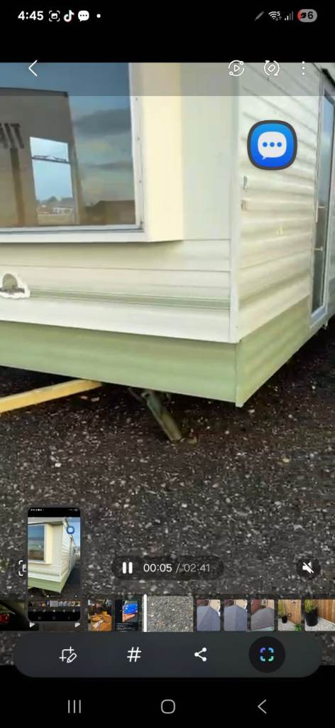 Renting static caravan 