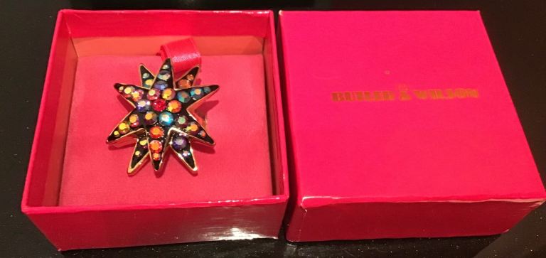 Butler & Wilson Starburst Statement Ring New in Box