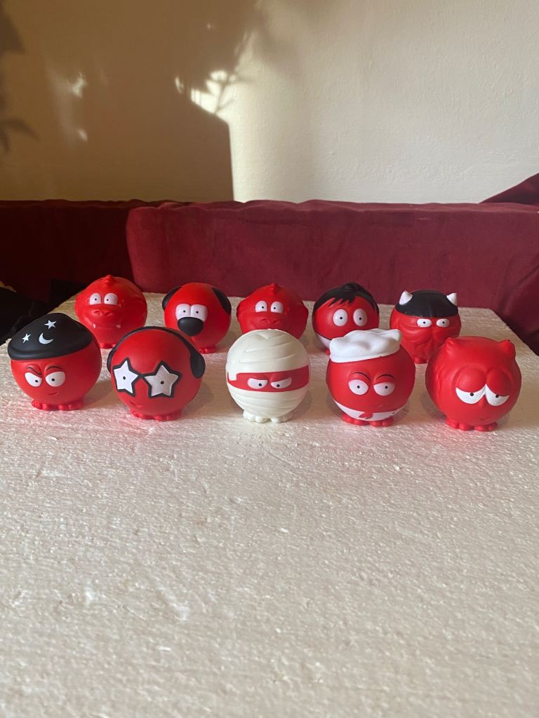 Comic Relief noses day . Toys 