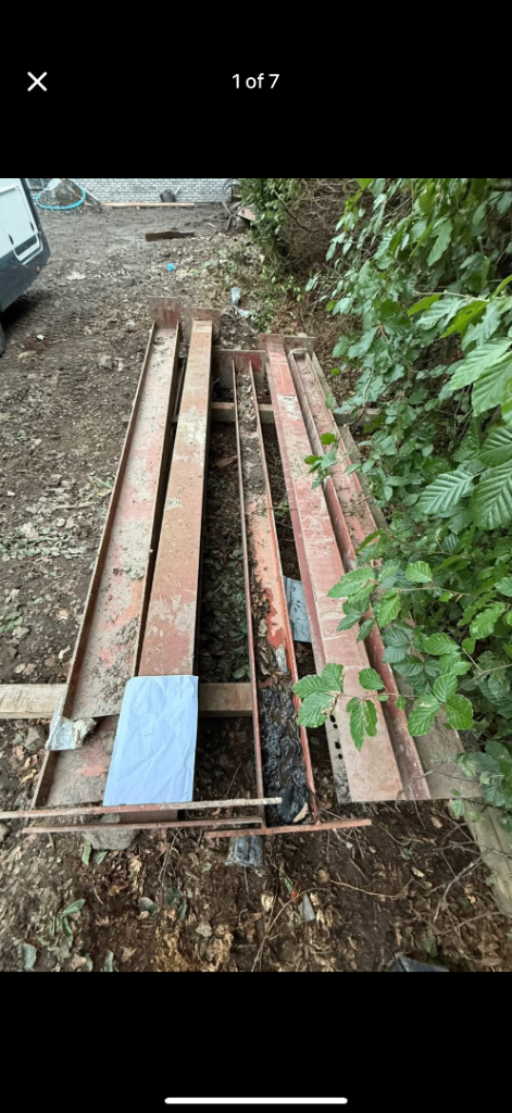 Various steel beams for sale 