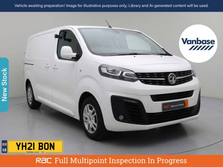 2021 Vauxhall Vivaro 1.5 Turbo D 2700 Sportive Panel Van 5dr Diesel Manual L1 H1 Euro 6 (s/s) (1 ...