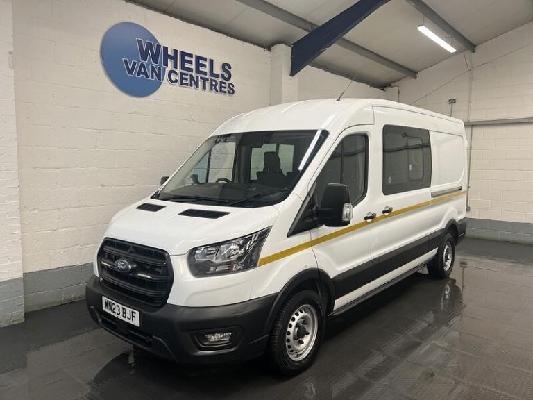 2023 Ford Transit 2.0 350 EcoBlue Leader Crew Van Double Cab 6dr Diesel Manual FWD L3 H2 Euro Wel...