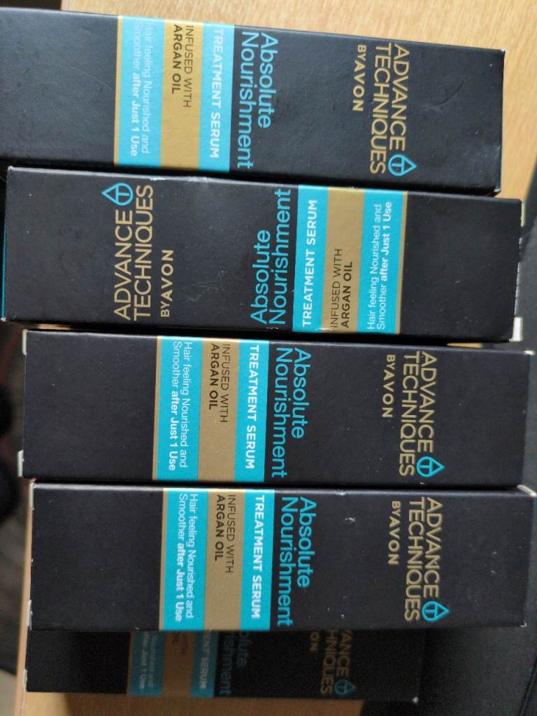 9 x job lot Avon Absolute nourishment hair serum 