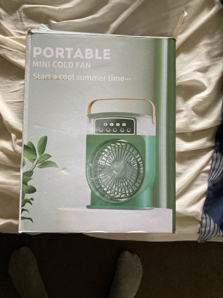 Portable fan!