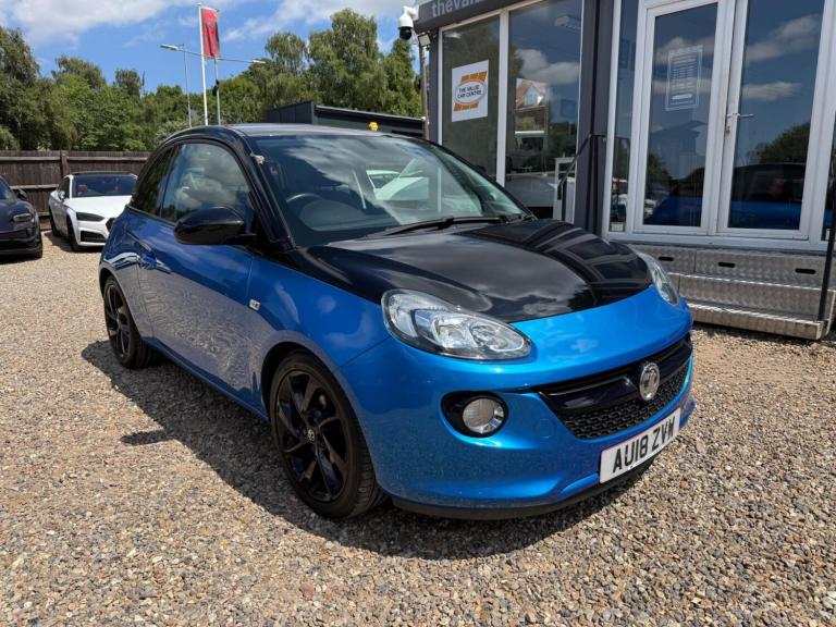 2018 Vauxhall ADAM 1.2i ENERGISED Black Jack Euro 6 3dr HATCHBACK Petrol Manual