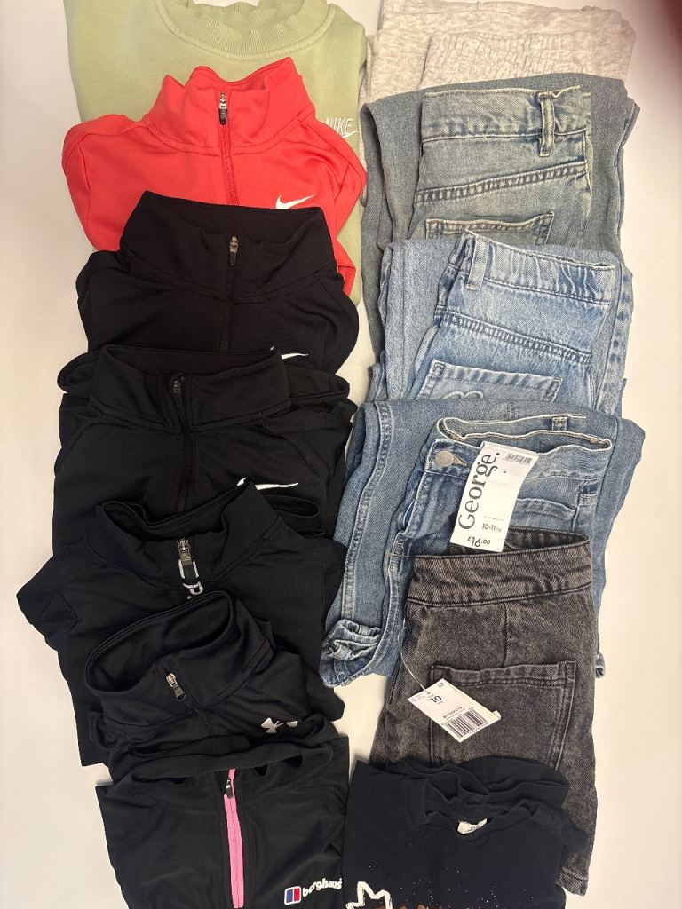 Bundle of girls Clothing - Jeans, Hoodies, Tops