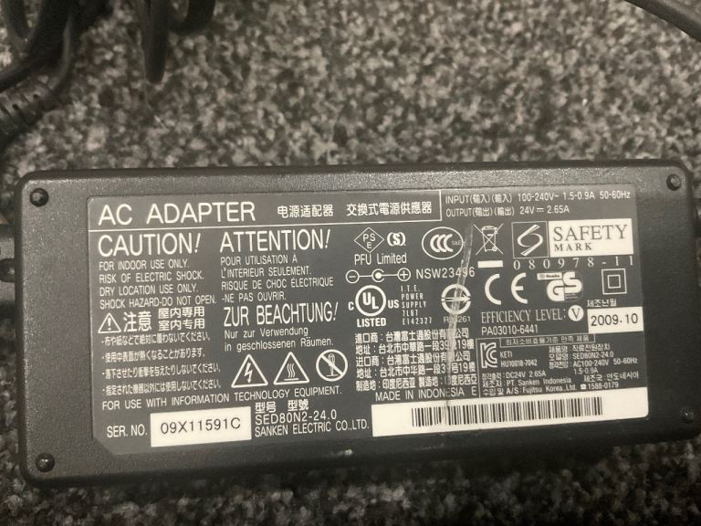 Used AC ADAPTER charger good working 